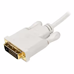 StarTech.com Adaptateur Mini DisplayPort vers DVI - Câble Mini DP / DVI-D 1080p / 1920x1200 - Blanc 91 cm - Vue supplémentaire 2