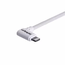 StarTech.com Câble Lightning coudé vers USB de 2 m - Blanc