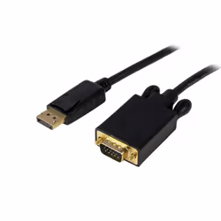 StarTech.com Adaptateur DisplayPort vers VGA - Câble Display Port Mâle VGA Mâle 1920x1200 - Noir 1