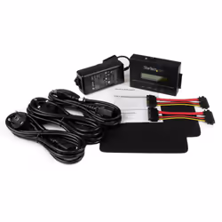 StarTech.com Duplicateur et Effaceur de Disque Dur Autonome 1:1, Cloneur et Effaceur de Disque SATA HDD/SSD, Écran LCD, Conforme TAA, Indépendant du Système d'Exploitation - Vue supplémentaire 7