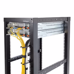 StarTech.com Anneau Métallique Gestion de Câbles Vertical pour Racks de Serveur 1U - 4,5 cm x 10 cm - Vue supplémentaire 4