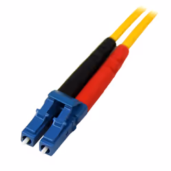 StarTech.com Câble Réseau Fibre Optique LC vers LC Mâle / Mâle - Duplex Monomode 9/125 LSZH - Jaune 4 m