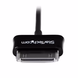 StarTech.com Câble Connecteur Dock vers USB pour Samsung Galaxy Tab 3 m - Noir - Vue supplémentaire 4