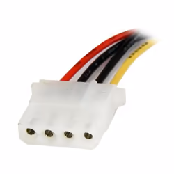 StarTech.com Câble adaptateur d'alimentation SATA vers LP4 30 cm - F/M