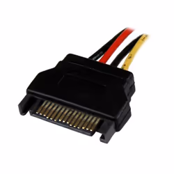 StarTech.com Câble adaptateur d'alimentation SATA vers LP4 30 cm - F/M