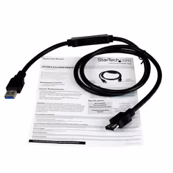StarTech.com Câble adaptateur USB 3.0 vers eSATA de 91cm pour HDD / SSD / ODD - SATA 6Gb/s - M/F - Vue supplémentaire 7