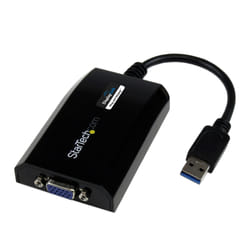 StarTech.com Adaptateur Vidéo Multi-Écrans USB 3.0 vers VGA pour Mac et PC - Carte Graphique Externe - 1920x1200 / 1080p