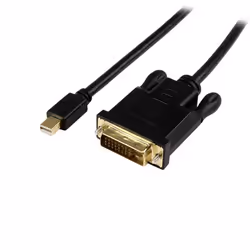 StarTech.com Câble Mini DisplayPort vers DVI de 1,8m - Adaptateur Actif Mini DP à DVI - Vidéo 1080p - mDP 1.2 vers DVI-D Sing ...