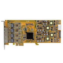 StarTech.com Carte réseau PCIe à 4 ports Gigabit Power over Ethernet - NIC PCI Express PSE / PoE - Vue supplémentaire 4