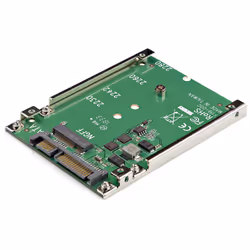 StarTech.com Adaptateur M.2 SSD vers SATA 2,5" - Carte Convertisseur SSD M2 vers SATA 2.5", SATA, M.2, Vert, CE, FCC, 6 Gbit/ ...