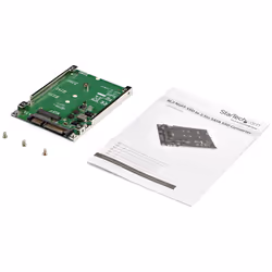 StarTech.com Adaptateur M.2 SSD vers SATA 2,5" - Carte Convertisseur SSD M2 vers SATA 2.5" - Vue supplémentaire 4