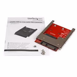 StarTech.com Adaptateur mSATA SSD vers SATA 2,5" - Carte Convertisseur mSATA SSD vers SATA 2,5" - Vue supplémentaire 4