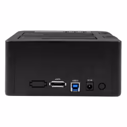 StarTech.com Duplicateur de Disque Dur à 2 Baies, Cloneur/Copieur Autonome USB 3.0 (5 Gbps) / eSATA vers 2,5/3,5" SATA III HDD/SSD, Station d'accueil pour Disque Dur, Cloneur de Disque Dur