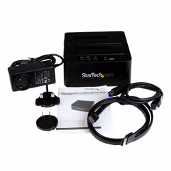 StarTech.com Duplicateur de Disque Dur à 2 Baies, Cloneur/Copieur Autonome USB 3.0 (5 Gbps) / eSATA vers 2,5/3,5" SATA III HDD/SSD, Station d'accueil pour Disque Dur, Cloneur de Disque Dur - Vue supplémentaire 4