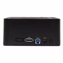 StarTech.com Station d'accueil USB 3.0 / eSATA pour 2 disques durs SATA III de 2,5 / 3,5 - Dock HDD / SSD avec UASP - Vue supplémentaire 4