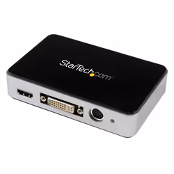 StarTech.com Boîtier d'acquisition vidéo HD USB 3.0 - Enregistreur vidéo HDMI / DVI / VGA / Composant - 1080p - 60fps, USB 3. ...