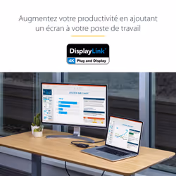 StarTech.com Carte Graphique Externe USB 3.0 vers HDMI - Adaptateur Graphique Vidéo Double Écran/Multi-Écrans Externe USB 3.0 vers HDMI pour Mac et PC – Certifié DisplayLink – HD 1080p - Vue supplémentaire 6