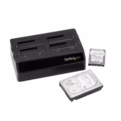 StarTech.com Station d'accueil USB 3.0 pour 4 disques durs SATA III 2,5"/3,5" 6Gb/s - Dock HDD / SSD avec UASP et ventilateurs - Vue supplémentaire 4