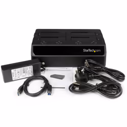 StarTech.com Station d'accueil USB 3.0 pour 4 disques durs SATA III 2,5"/3,5" 6Gb/s - Dock HDD / SSD avec UASP et ventilateurs - Vue supplémentaire 6