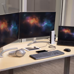 StarTech.com Station d'Accueil USB 3.0 pour Deux Écrans avec Adaptateurs DVI vers VGA et HDMI, 5x USB 3.0 et Audio - Station d'Accueil DVI Verticale pour Mac et Windows - Vue supplémentaire 5
