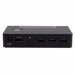 StarTech.com Hub USB 3.0 à 3 ports plus 1 port charge rapide avec socle pour PC portable et tablette Windows - Noir