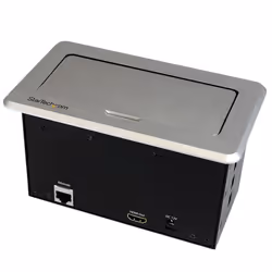 StarTech.com Boîtier de connexion pour table de réunion - HDMI / VGA / Mini DP vers sortie HDMI avec port USB à charge rapide