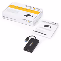 StarTech.com Adaptateur USB 3.0 vers DisplaPort - 4K 30Hz Ultra HD - Certifié DisplayLink - Convertisseur USB Type-A vers DP pour Moniteur - Vidéo Externe et Carte Graphique - Mac et Windows - Vue supplémentaire 6