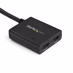 StarTech.com Splitter vidéo HDMI 4K à 2 ports - Répartiteur HDMI 1 x 2 alimenté par USB ou adaptateur d'alimentation - Vue supplémentaire 5