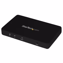 StarTech.com Splitter vidéo HDMI 4K à 2 ports - Répartiteur HDMI 1 x 2 avec boîtier en aluminium, HDMI, 4096 x 2160 pixels, N ...