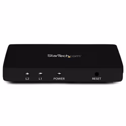 StarTech.com Splitter vidéo HDMI 4K à 2 ports - Répartiteur HDMI 1 x 2 avec boîtier en aluminium