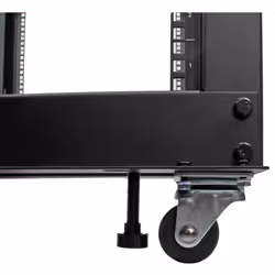 StarTech.com Rack Serveur Mobile 25U 4 Poteaux, Rack Réseau 19" 4 Poteaux avec Roulettes, Rack Roulant avec Profondeur Ajustable pour PC/AV/Données/Informatique - Roulettes, Pieds de nivellement ou Fixation au Sol - Vue supplémentaire 6