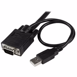 StarTech.com Switch KVM USB VGA à 2 ports - Commutateur KVM alimenté par USB avec câbles et commutateur à distance - Vue supplémentaire 4