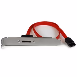StarTech.com Adaptateur de slot SATA vers eSATA à 1 port - Équerre Serial-ATA vers eSATA avec cordon interne de 45cm, 0,457 m ...