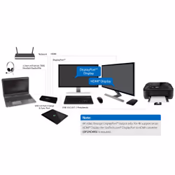 StarTech.com Station d'Accueil USB 3.0 Double Écran avec HDMI et DisplayPort 4K - USB 3.0 vers 4x USB-A, Ethernet, HDMI et DP - Station d'Accueil Universelle USB A pour PC pour Mac/Win - Vue supplémentaire 7
