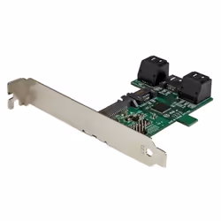 StarTech.com Carte contrôleur multiplicateur de port - 5 ports SATA vers 1 port SATA III - Adaptateur disque dur 5:1, SATA, S ...