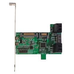 StarTech.com Carte contrôleur multiplicateur de port - 5 ports SATA vers 1 port SATA III - Adaptateur disque dur 5:1