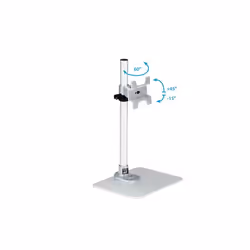 StarTech.com Support de bureau pour écran - Argent - Compatible avec iMac, Apple Cinema Display et Thunderbolt Display - Vue supplémentaire 4