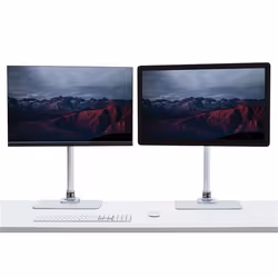 StarTech.com Support de bureau pour écran - Argent - Compatible avec iMac, Apple Cinema Display et Thunderbolt Display - Vue supplémentaire 6