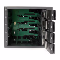StarTech.com Rack amovible / Backplane sans tiroir pour 4x HDD SAS II/SATA III 6Gb/s de 3,5" avec échange à chaud - Aluminium - Vue supplémentaire 4