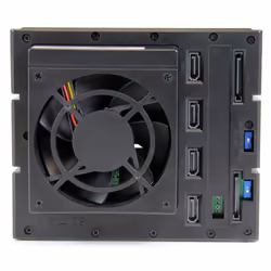 StarTech.com Rack amovible / Backplane sans tiroir pour 4x HDD SAS II/SATA III 6Gb/s de 3,5" avec échange à chaud - Aluminium - Vue supplémentaire 5