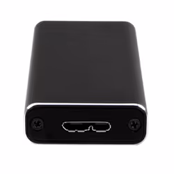 StarTech.com Boîtier Aluminium M.2 SSD vers USB 3.0 (5Gbps) avec UASP - Noir - M.2 NGFF SATA avec Clé B & Clé B+M - Boîtier Externe M.2 Portable - Non Compatible avec NVMe / AHCI - Vue supplémentaire 4