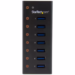 StarTech.com Hub USB 3.0 à 7 ports - 5Gbps - Concentrateur USB à montage mural / sur bureau avec boîtier métallique