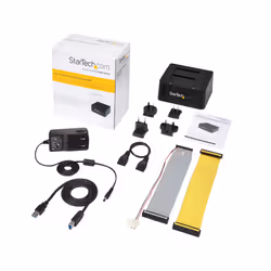 StarTech.com Station d'accueil USB 3.0 universelle pour disque dur SATA 2,5"/3,5" - Dock HDD / SSD avec UASP - Vue supplémentaire 8