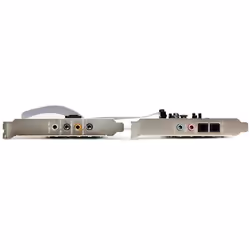 StarTech.com Carte son PCI Express 7.1 canaux pour son surround - 24 bit 192 KHz