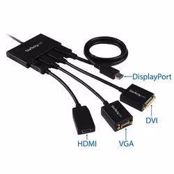 StarTech.com Répartiteur DisplayPort 1.2 à 4 ports, Adaptateur Multi-Moniteur DisplayPort vers 4x DP, Hub MST pour Ordinateur Quad 1080p 60Hz - Windows Uniquement, Pas de Pilote - Vue supplémentaire 7