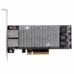 StarTech.com Carte réseau PCI Express à 2 ports 10GBase-T Ethernet avec chipset Intel X540