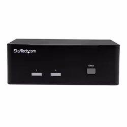 StarTech.com Switch KVM USB double VGA à 2 ports avec hub USB 2.0 à 2 ports