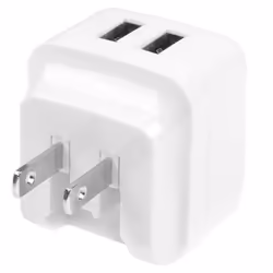 StarTech.com Chargeur mural USB à 2 ports - Haute puissance 17W / 3,4A - Chargeur de voyage international - Blanc
