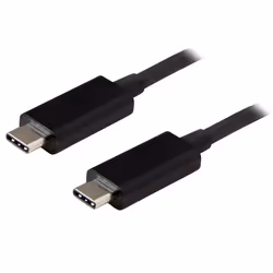 StarTech.com Câble USB 3.1 USB-C vers USB-C de 1 m - M/M, 1 m, USB C, USB C, USB 3.2 Gen 2 (3.1 Gen 2), Mâle/Mâle, Noir
