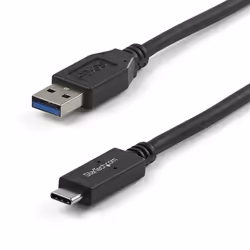 StarTech.com Câble USB vers USB-C de 1 m - USB 3.1 (10 Gb/s), 1 m, USB A, USB C, USB 3.2 Gen 2 (3.1 Gen 2), 10000 Mbit/s, Noi ...